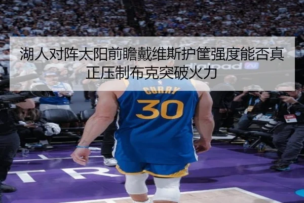 湖人对阵太阳前瞻戴维斯护筐强度能否真正压制布克突破火力